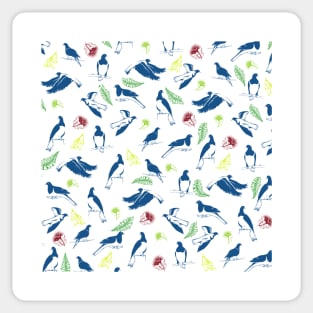 Wood Pigeon Pattern NZ birds Sticker